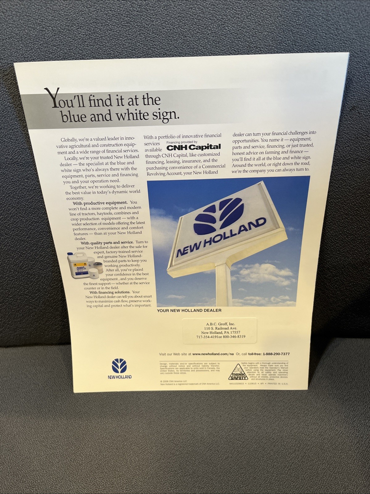 New Holland L175 Skid Steer Sales Brochure