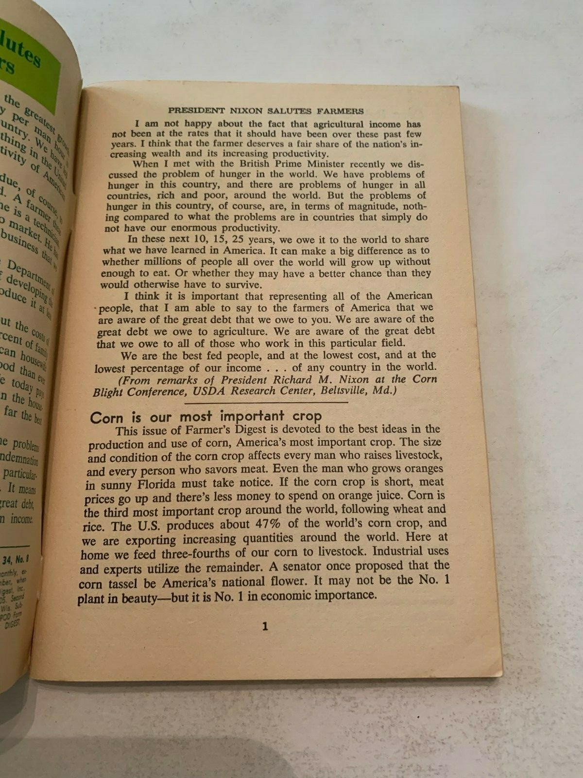 February 1971 Farmers Digest Magazine Volume 34 Number 8