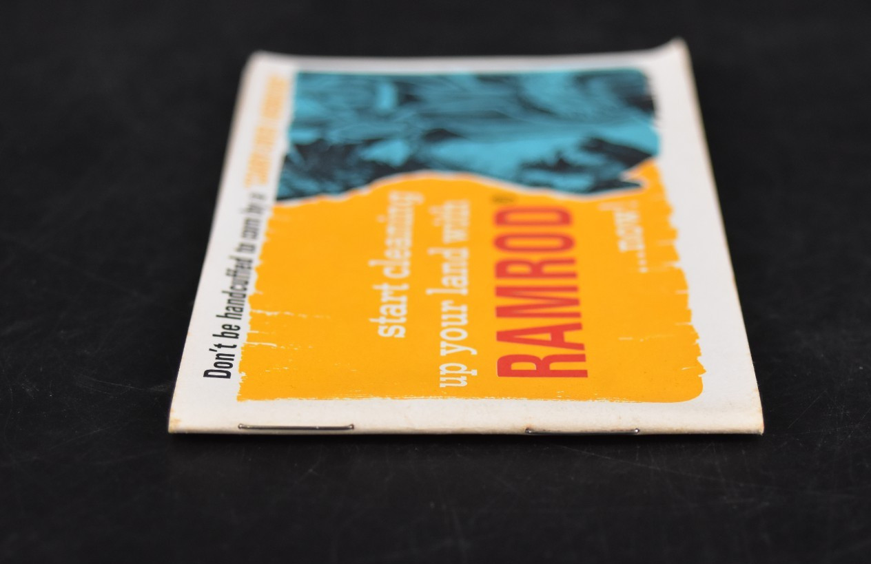 VTG Monsanto Ramrod Set of 3 Advertising Posters Brochures Farming Sorghum Corn