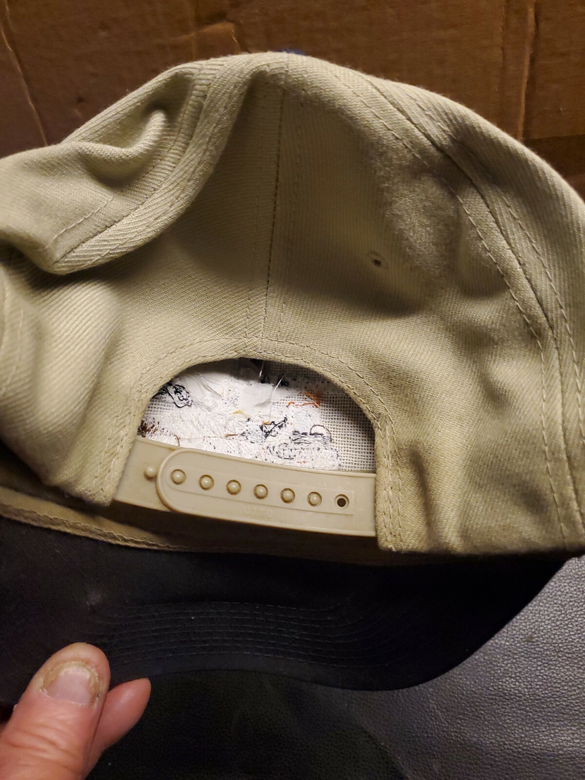 Snap Back Zupancic Excavating Hat / Dozer/ Track Hoe / Dirt Work