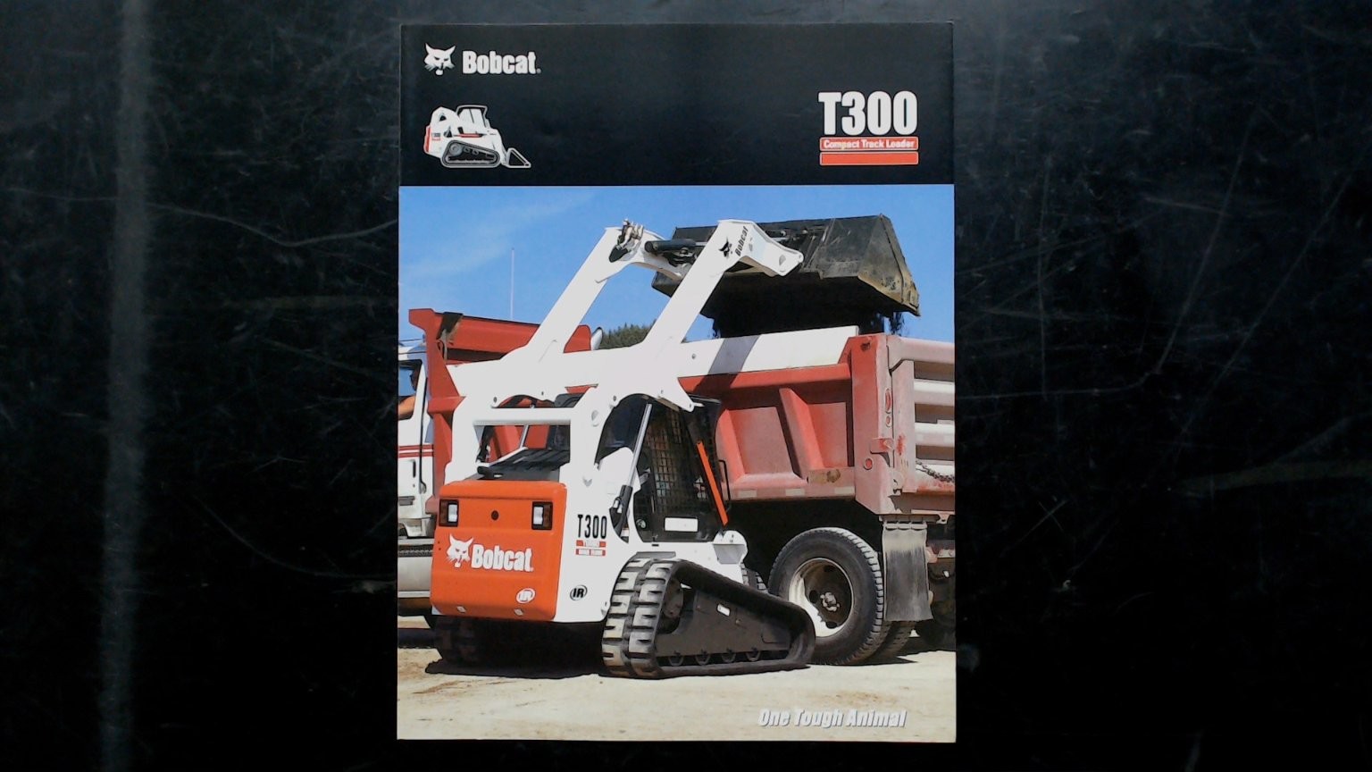 Bobcat T300 Compact Track Loader Brochure Vintage Agriculture 1990s