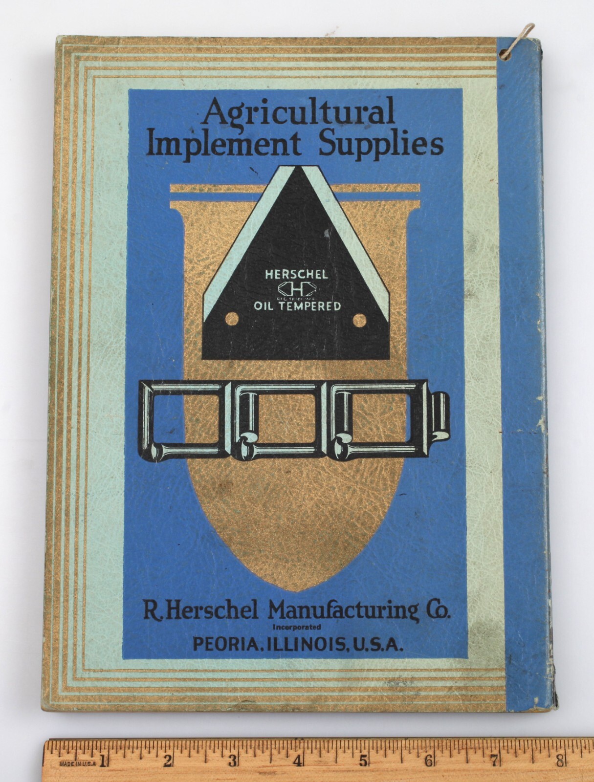 1937-38 R. Herschel Manufacturing Agricultural Cutting Parts Catalog