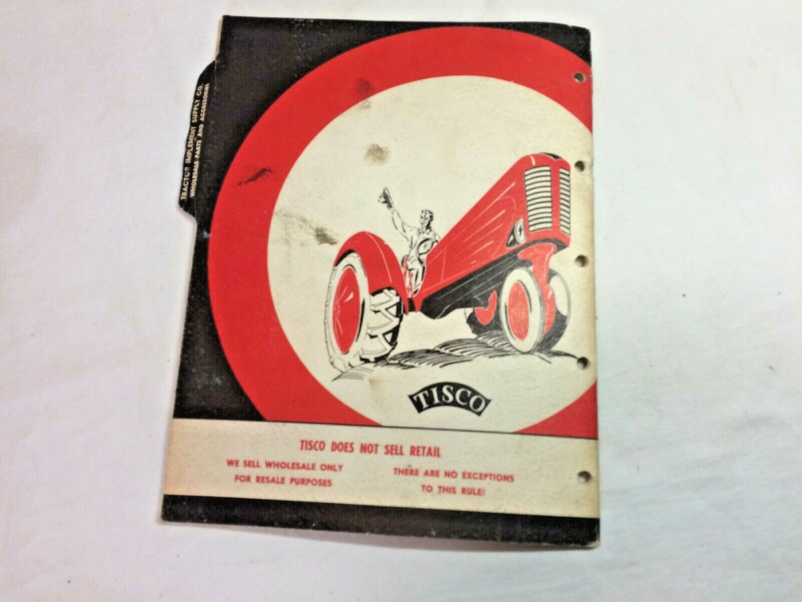 Vtg 1950s TISCO Tractor Implement Ford Massey-Ferguson Repair Parts Catalog