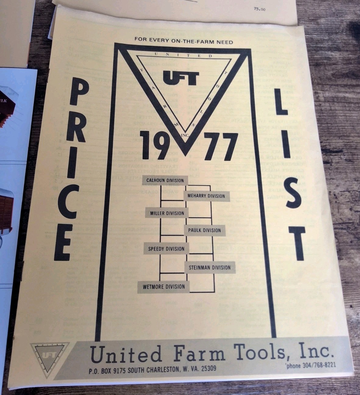 United Farm Tools Inc For Every On-the-farm Need Catalog & Attachments Brochures