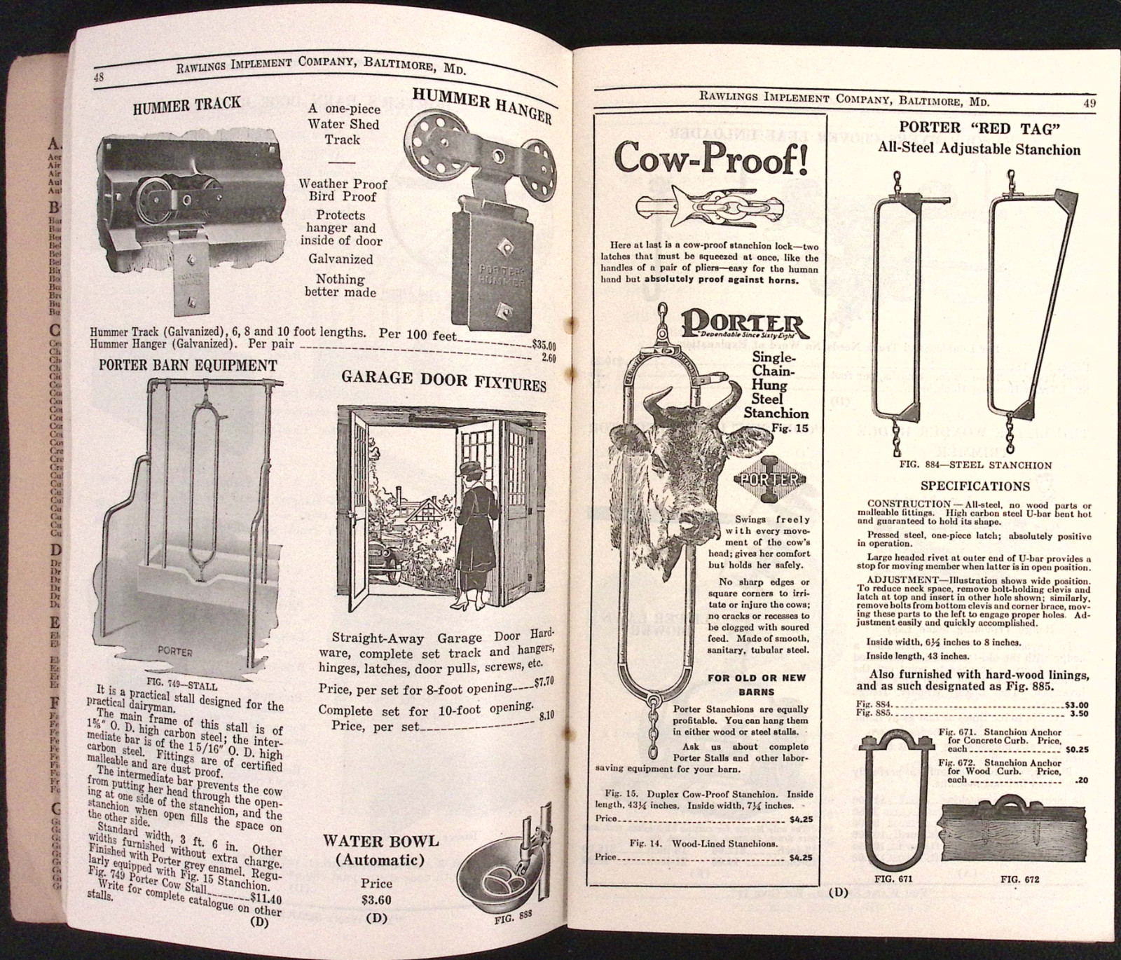 1929 Rawlings Supply House of the South Farm Implements Catalog 41