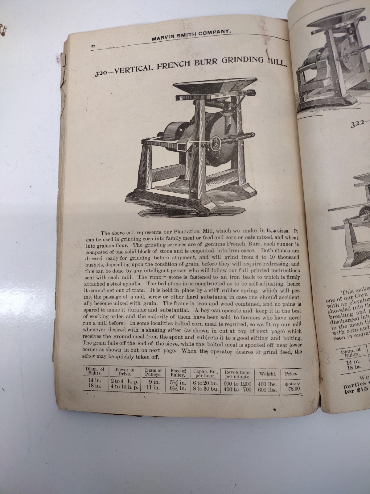1897-98 Antique Marvin Smith Co. Farm Machinery, Ag Implements And Supplies Book