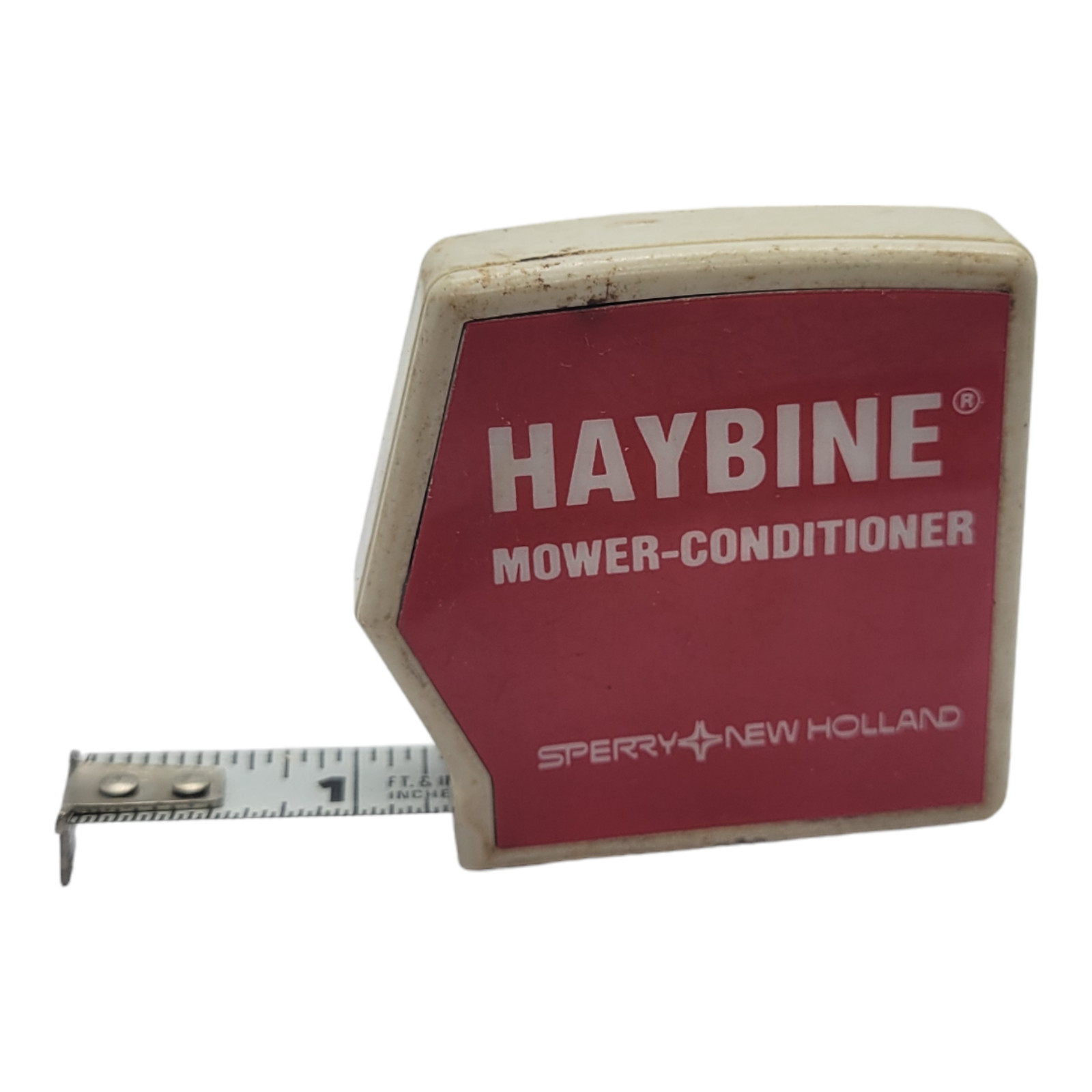 Sperry New Holland Haybine Mower-Conditioner Tape Measure Vintage