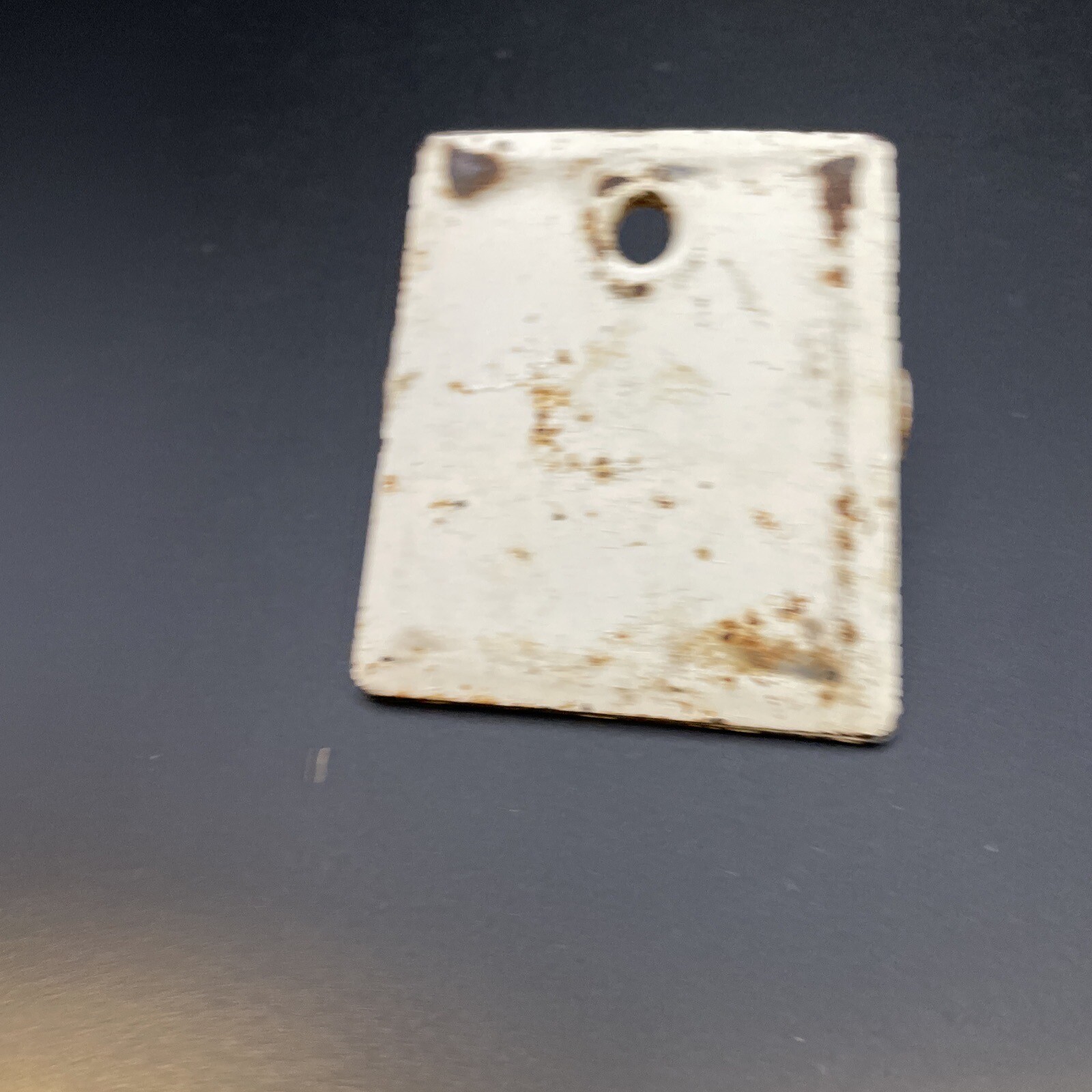 Vtg Metal Paper Clip Adv. D. B. Gray Farmers Elevator, HULL, FALL CREEK, ILL.
