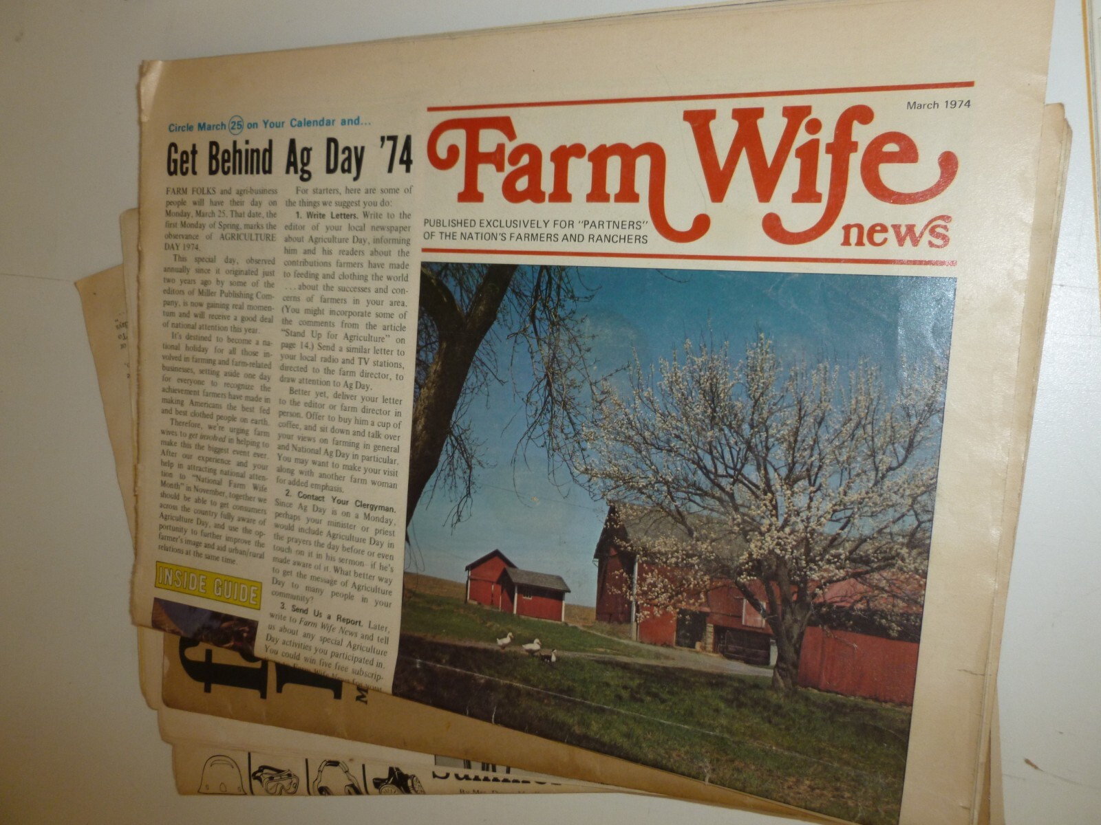 FARM and WIFE MAGAZINEs Lot (partial from 1972 through 1983) 30 magazines total