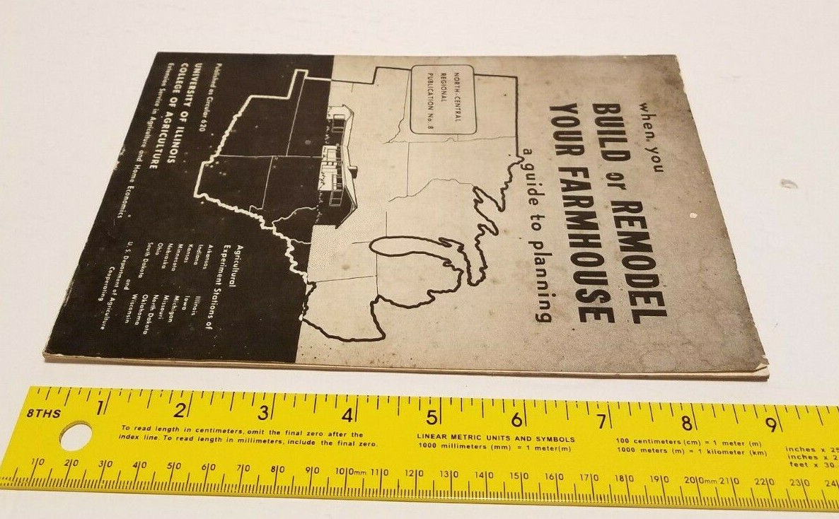 1948 UNIVERSITY OF ILLINOIS College Agriculture GUIDE PLANNING Build Farmhouse