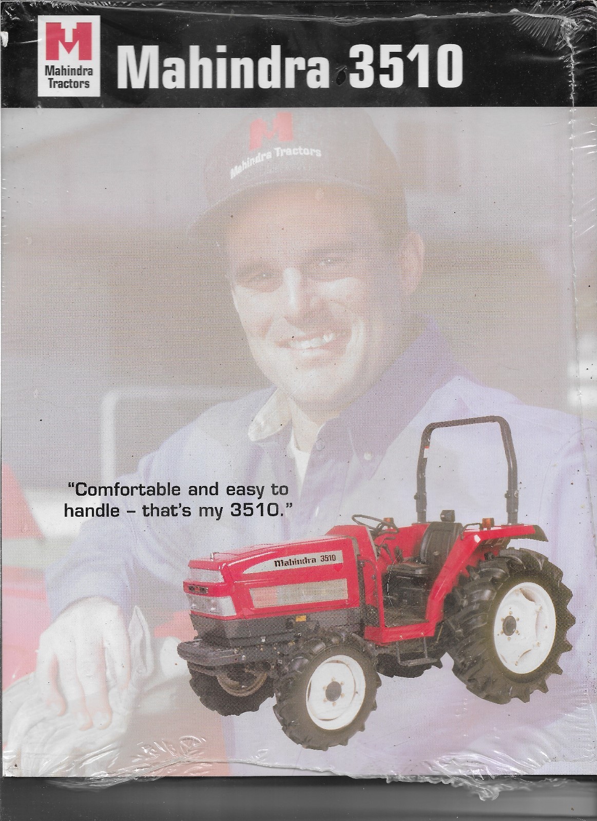 Original OE Mahindra Model 3510 Tractor Sales Brochure Spec Specifications Sheet