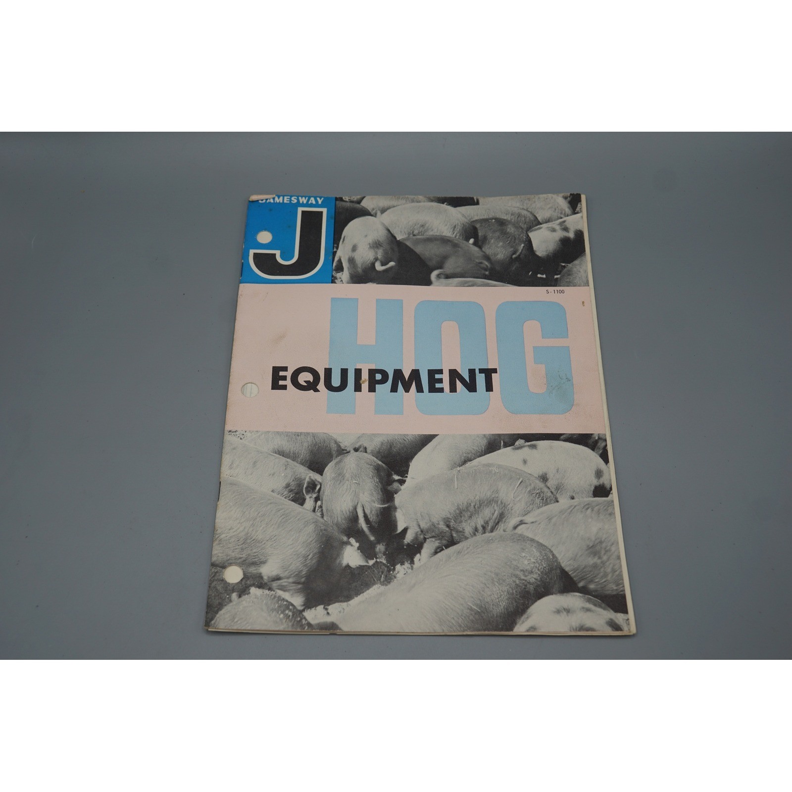 Vintage 1962 Jamesway Hog Equipment Catalog Brochure James Mfg Co Farming Manual