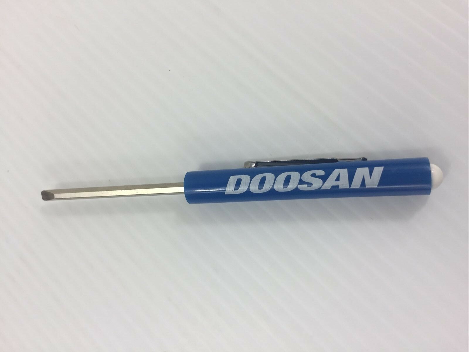 Doosan Heavy Equipment Mini Screwdriver. Factory Salesman giveaway.