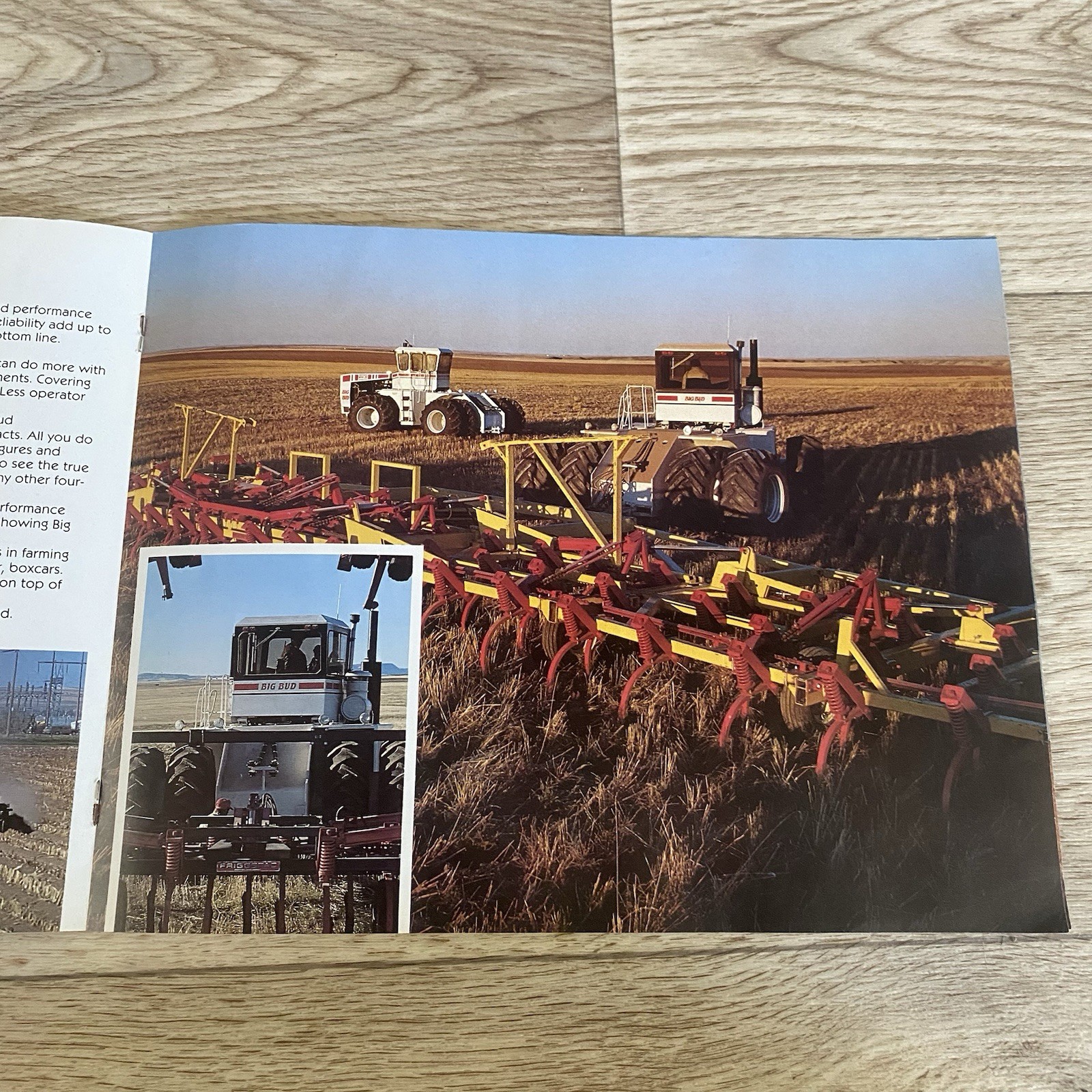 Big Bud Tractor Sales Brochure Northern Manufacturing Co.