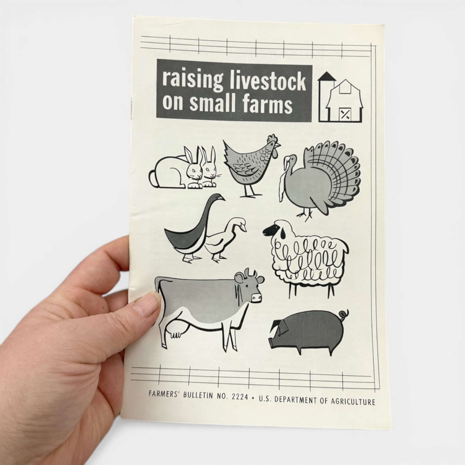 Vintage Farm Pamphlet 31 Agricultural Bulletins Homesteading Livestock 30s-70s
