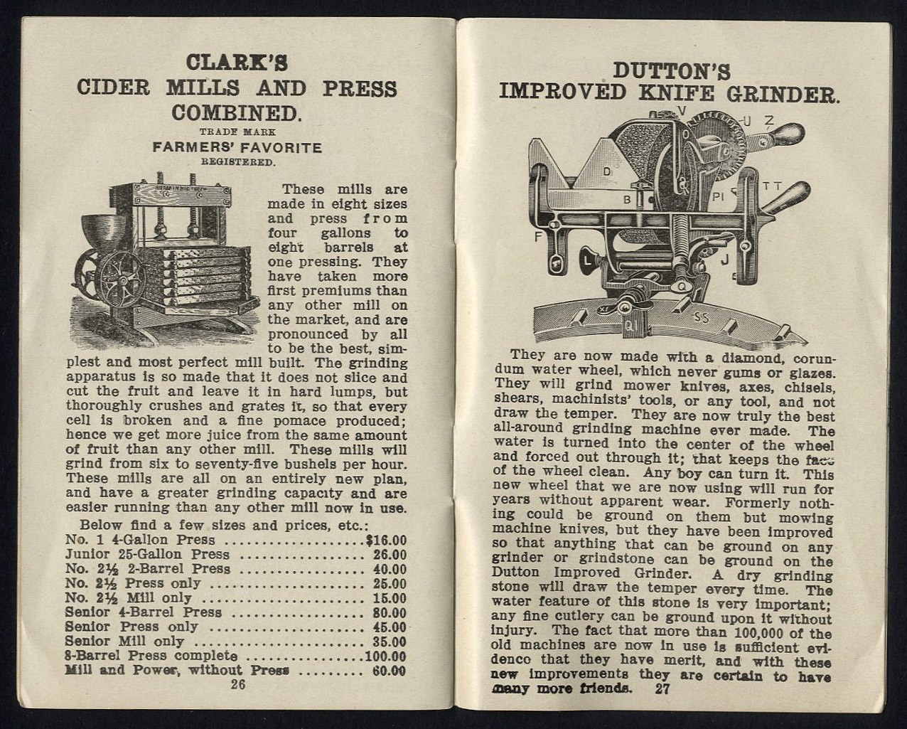 Farm Machinery CATALOG c 1900 CUTAWAY HARROW CO Higganum CT Illustrated 31 pgs