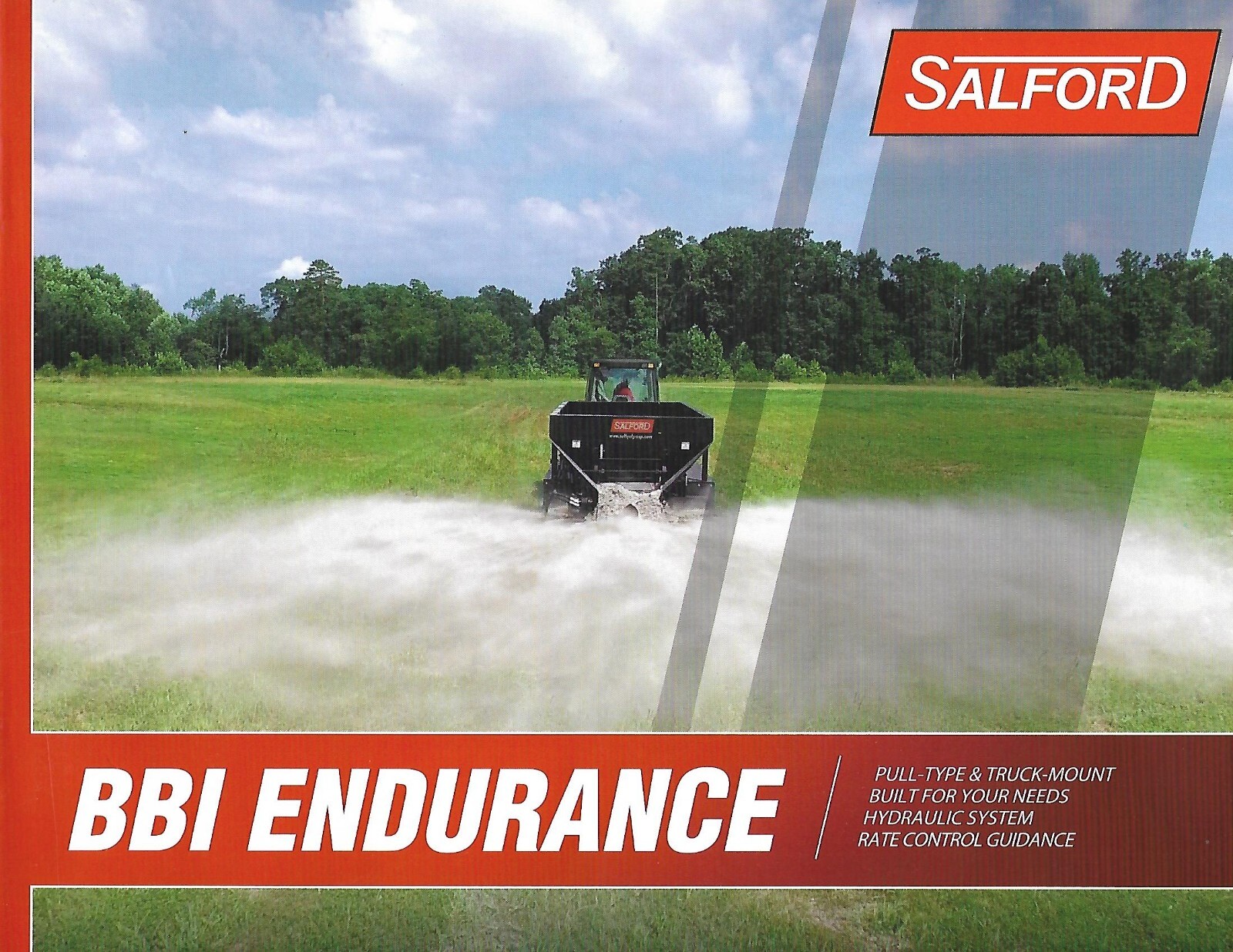 Farm Equipment Brochure – Salford – BBI Endurance – Spreaders – c2015 (F8693)