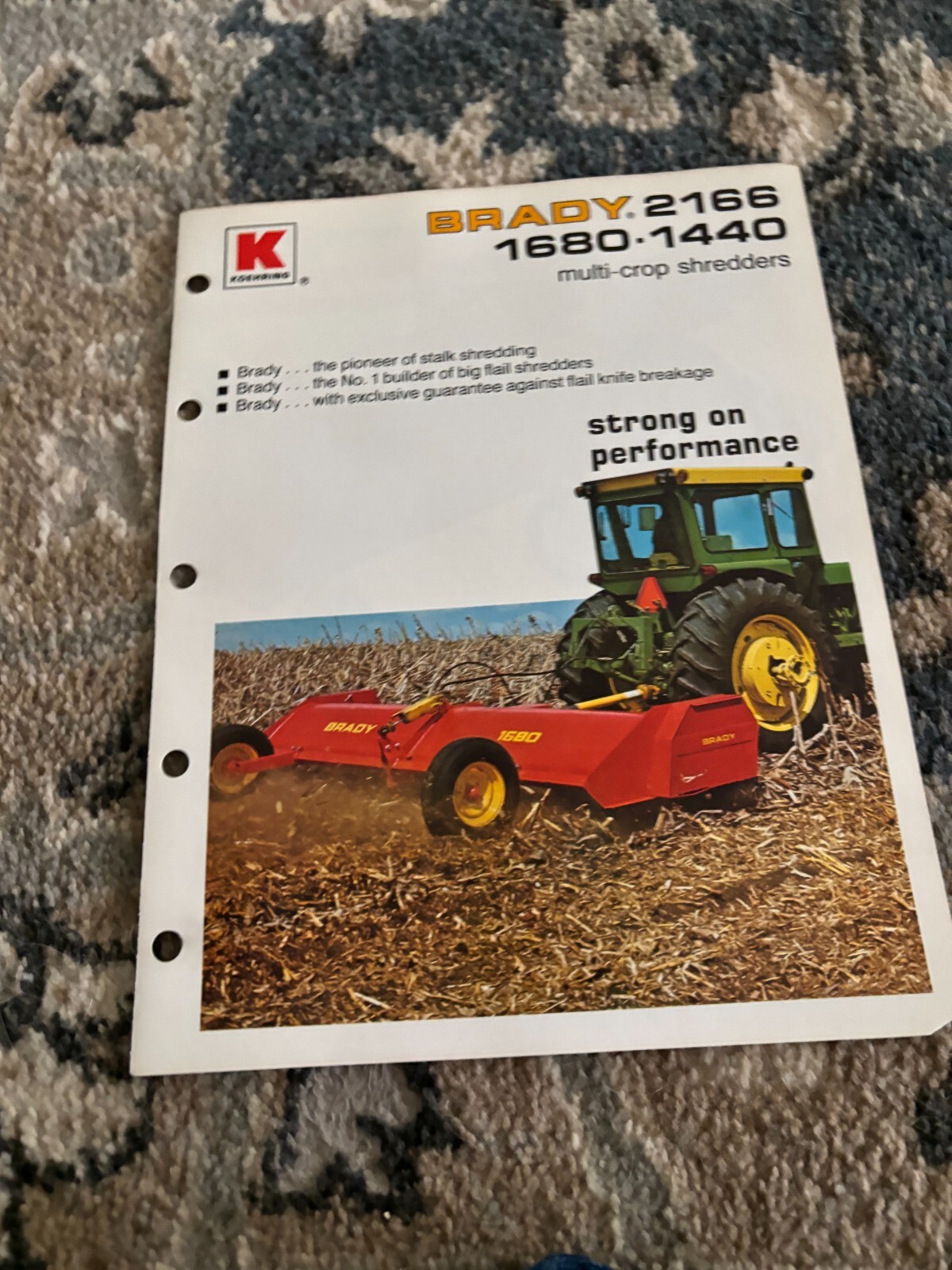 Brady 2166 1680 1440 Multi Crop Shredder Brochure FCCA24