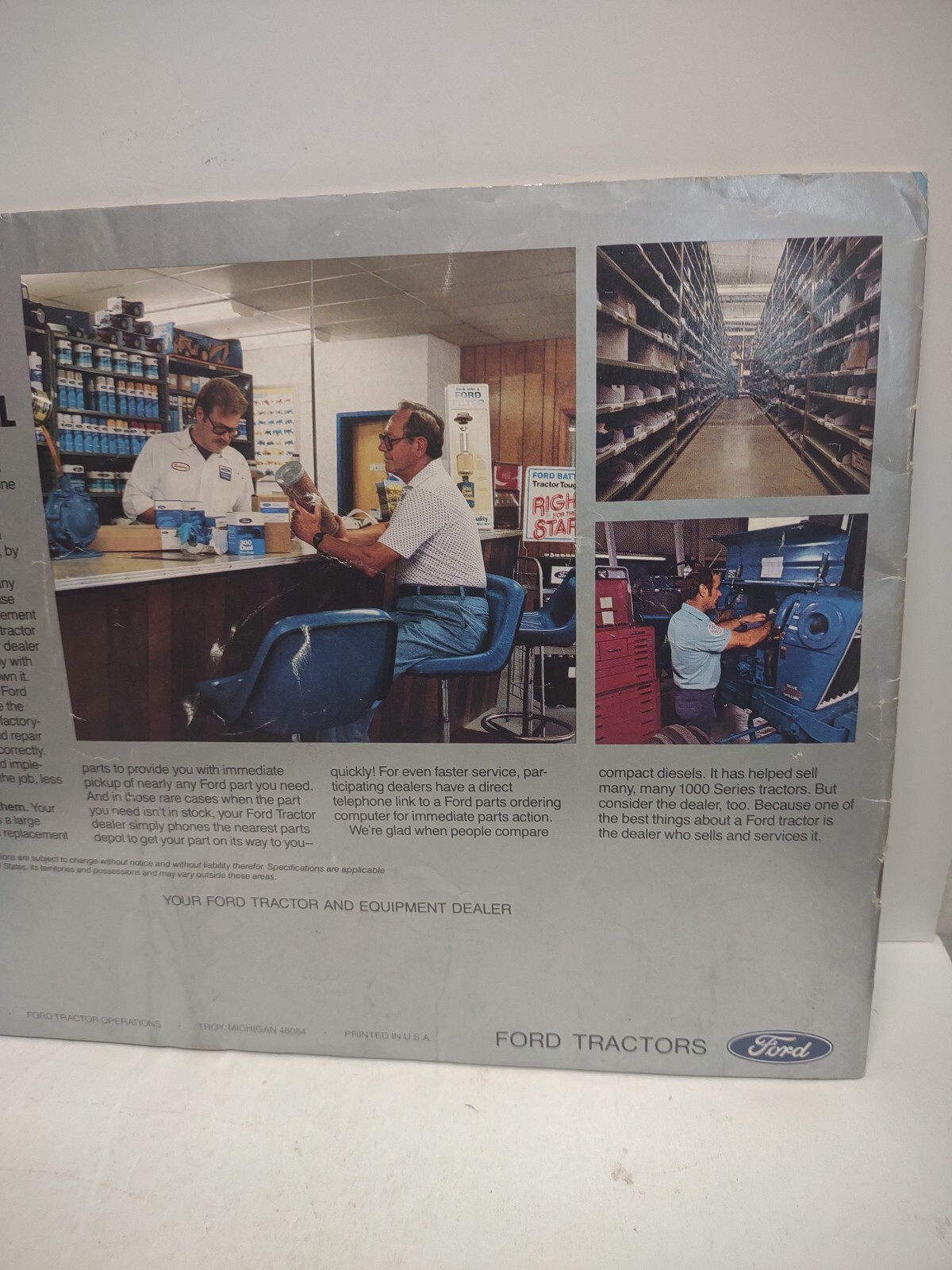 Ford 1110 1210 1310 1510 1710 1910 Tractor Brochure FCCA