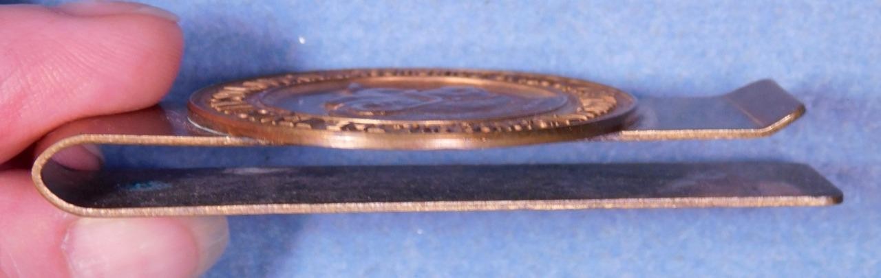 Texas Live Stock Commission Journal Brass Money Clip Tray-10