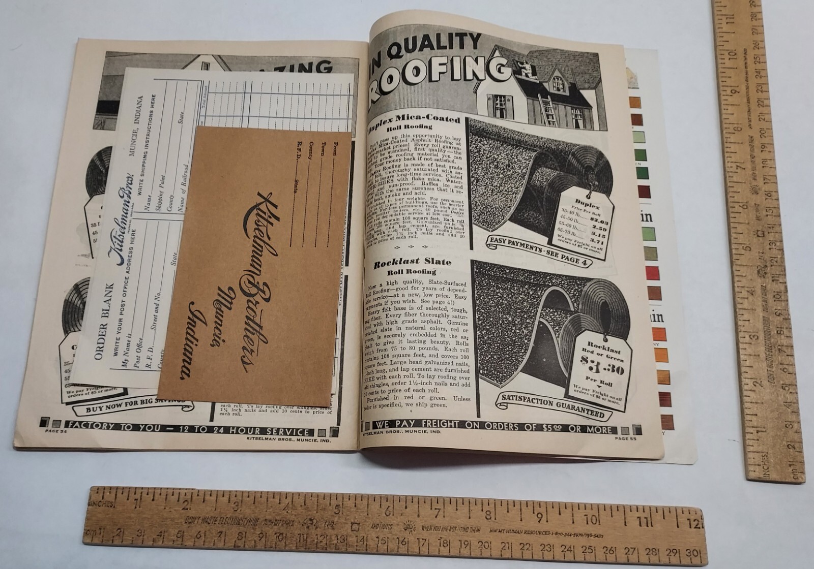 1931 – CATALOG – KITSELMAN BROS. – Fencing / Wire – listing #7378