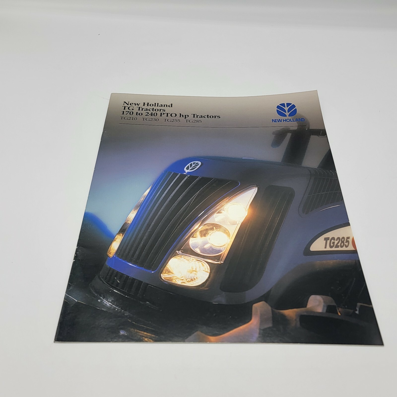 New Holland TG Tractors 170 to 240 PTO hp Tractors Brochure Flyer