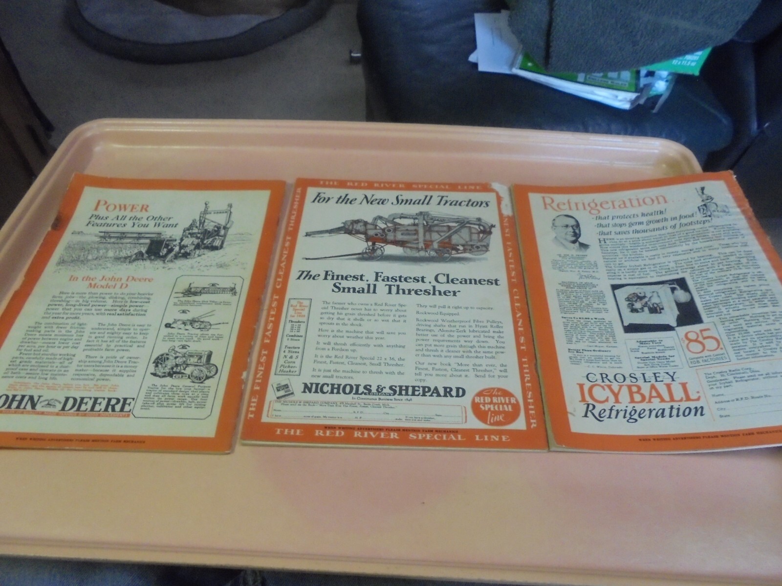 Vintage Lot of Four 1929 Farm Mechanics Magazines
