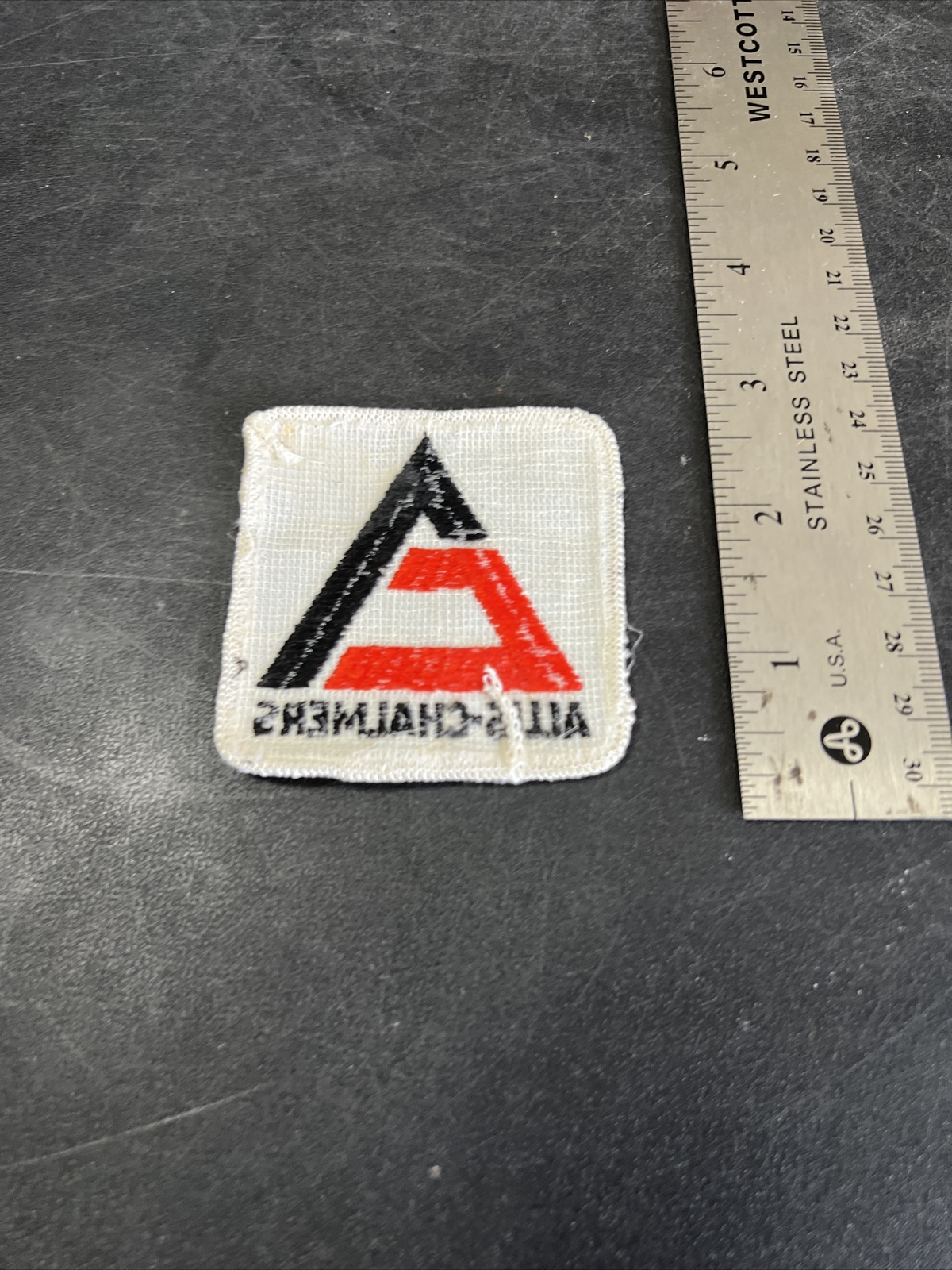 Vintage Allie Chalmers Farm Implements Tractors Patch