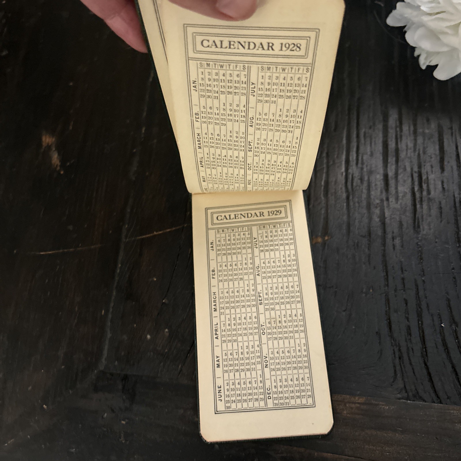 1928-1930 John Clay & Co. Live Stock Commission Memo Pocket Note Ledger Book