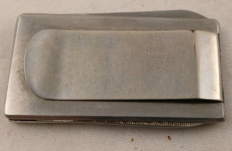 Vintage DOW Chemical Vegetation Control Pocket Knife/Money Clip