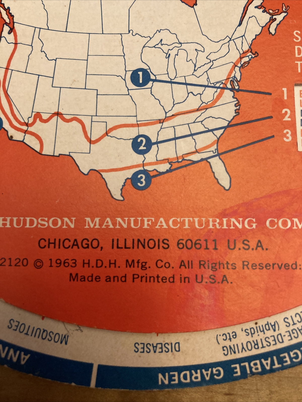 1963 H D Hudson Sprayer Manufacturing Company Advertising Select O Wheel 2120