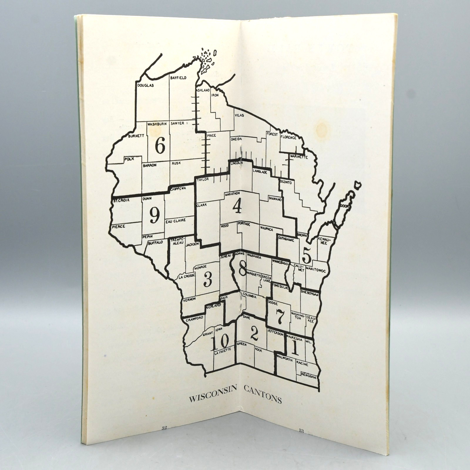 Wisconsin Brown Swiss Breeders Handi Book Directory 1951 Jane of Vernon Cover