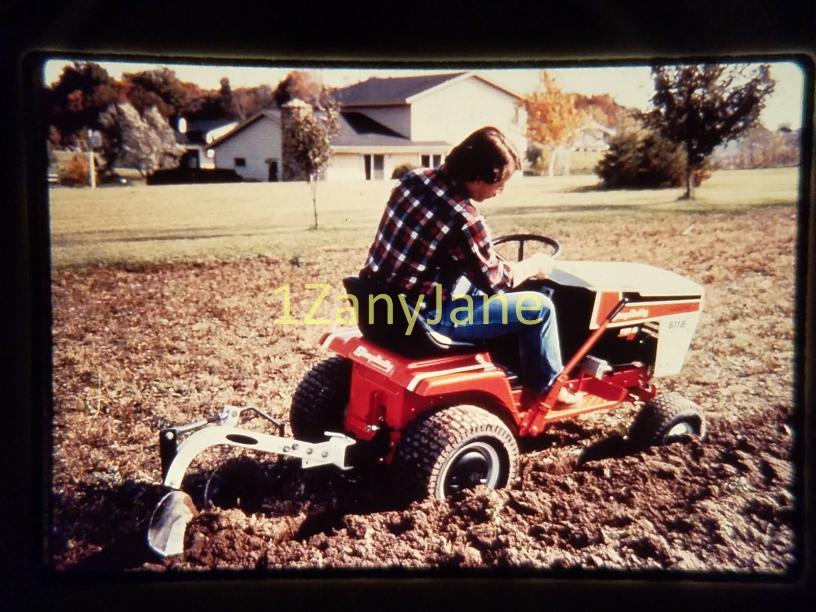 AC2004 35mm Slide of an Allis-Chalmers from MEDIA ARCHIVES GARDEN TILLER