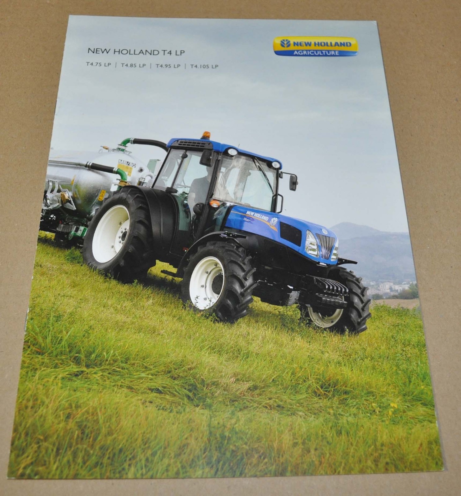 2015 New Holland T4 LP Series Tractor Brochure Prospekt DE