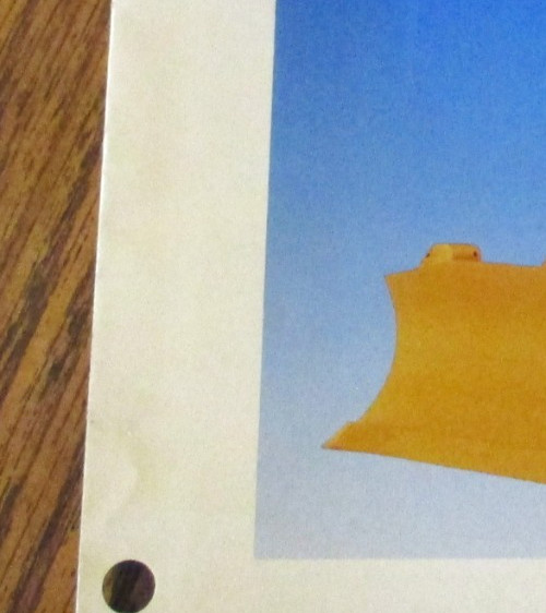 Case 850D Long Track Dozer Crawler Sales Brochure Literature Ad CE42590