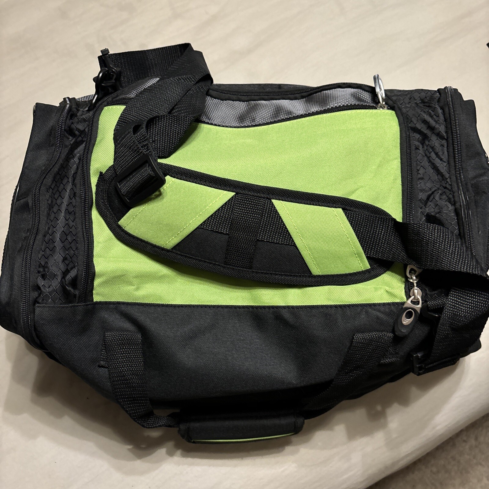 Vintage Defunct NEW Monsanto St Louis MO Duffle/Gym Bag Bayer Free Shipping