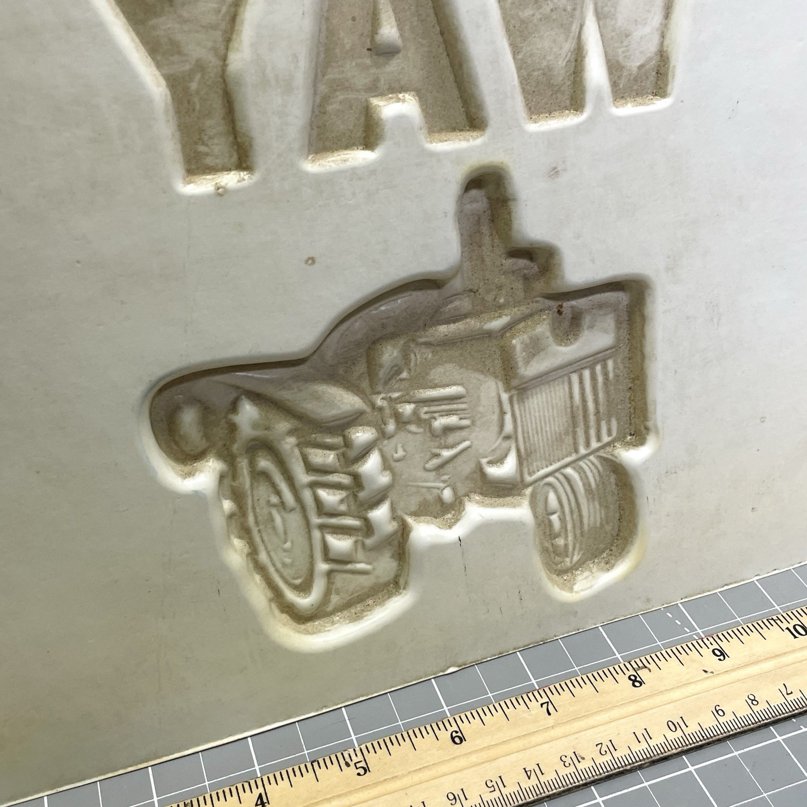 Rare 4 Way Tractor Dealer Display Sign Blow Mold Plastic Farm Equipment Hang