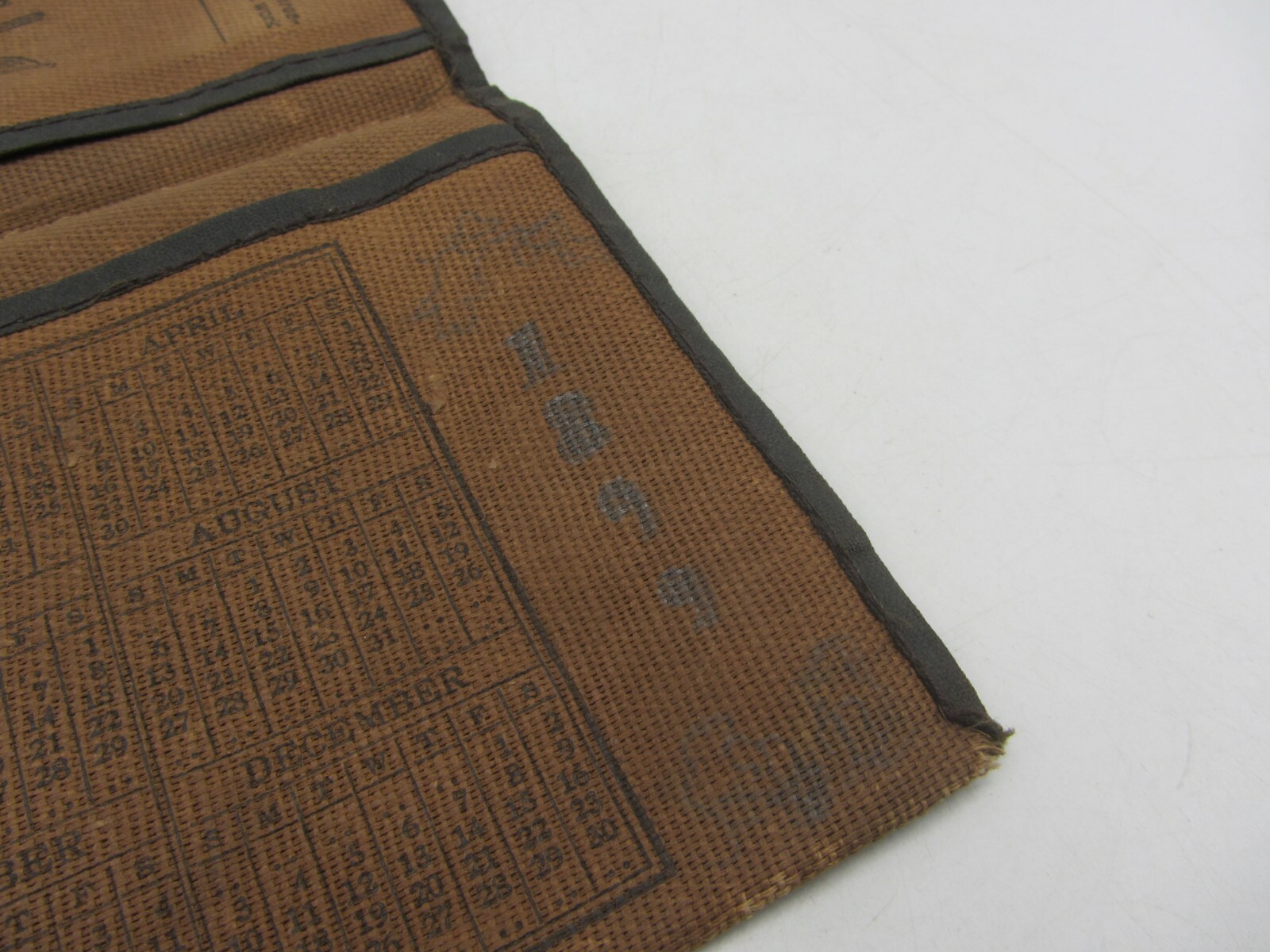 Vintage 1899 The Hummer Plow Folder Calendar Sattley Manufacturing Illinois