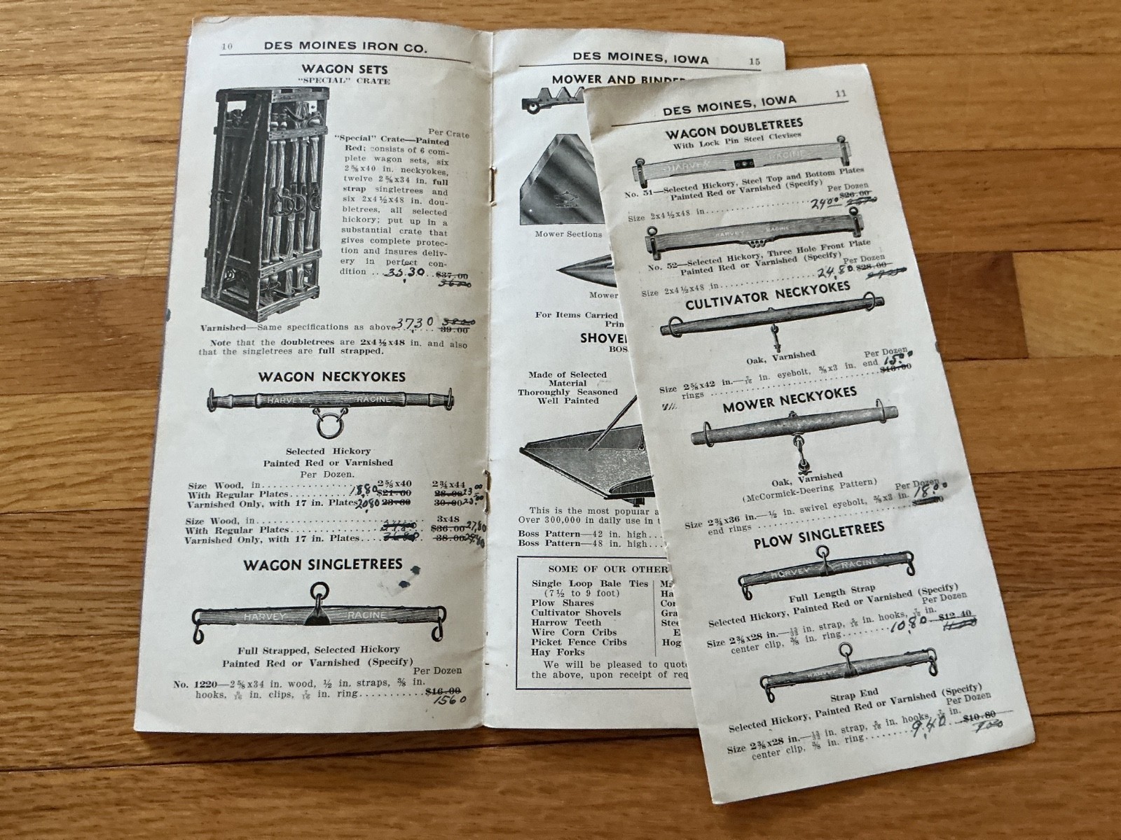 1931 Des Moines Iron Co Specialty Catalog W/Dealer Price List – Des Moines Iowa