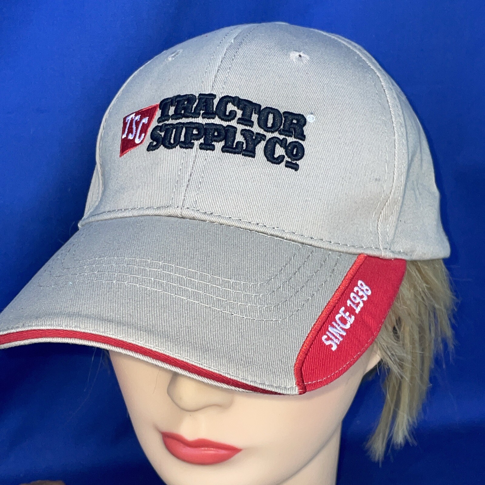 TRACTOR SUPPLY Company Since 1938 Vintage Baseball Hat Cap OSFM ❤️blt15m