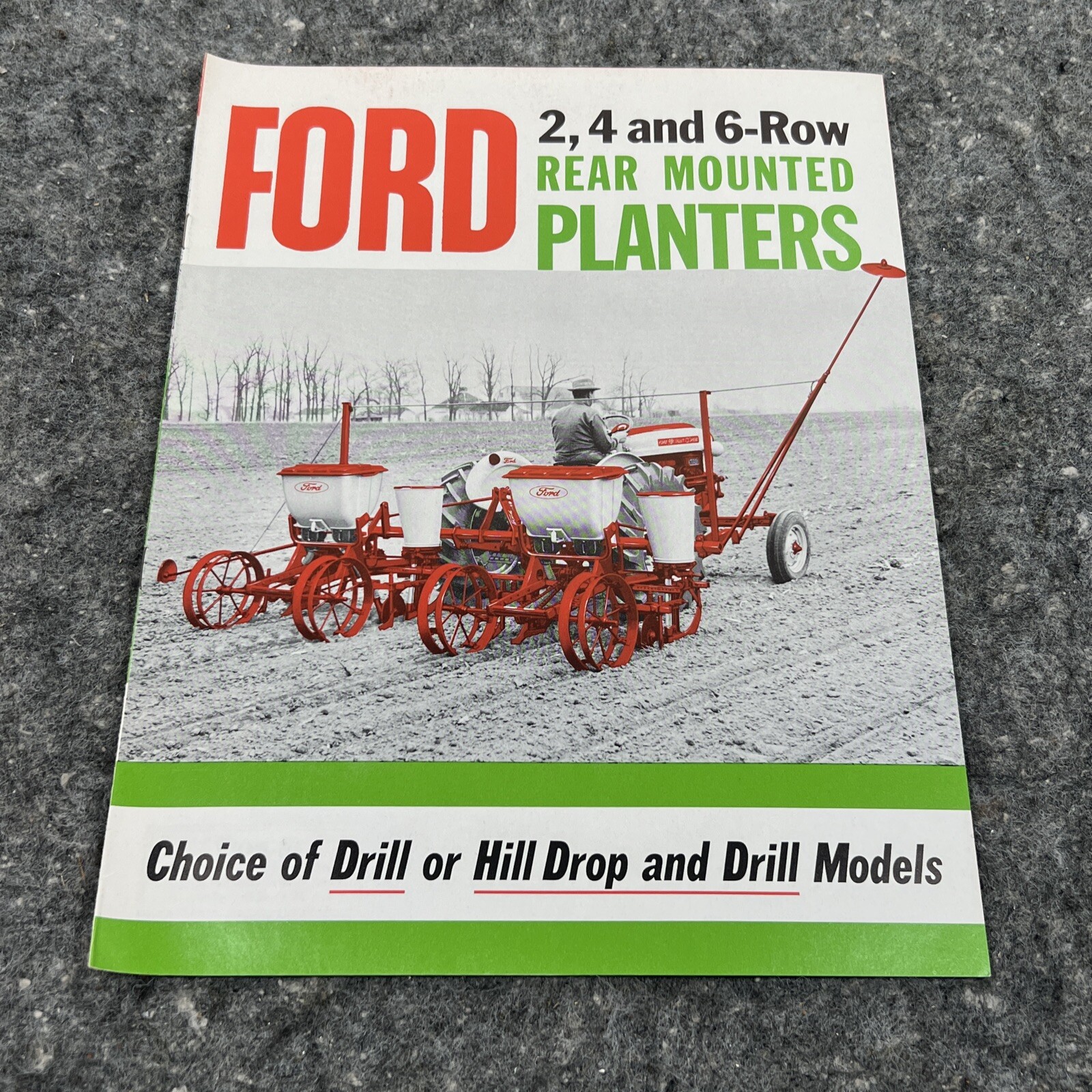 FORD 2,4,6 REAR MOUNTED PLANTERS 8 PAGES SALES BROCHURE
