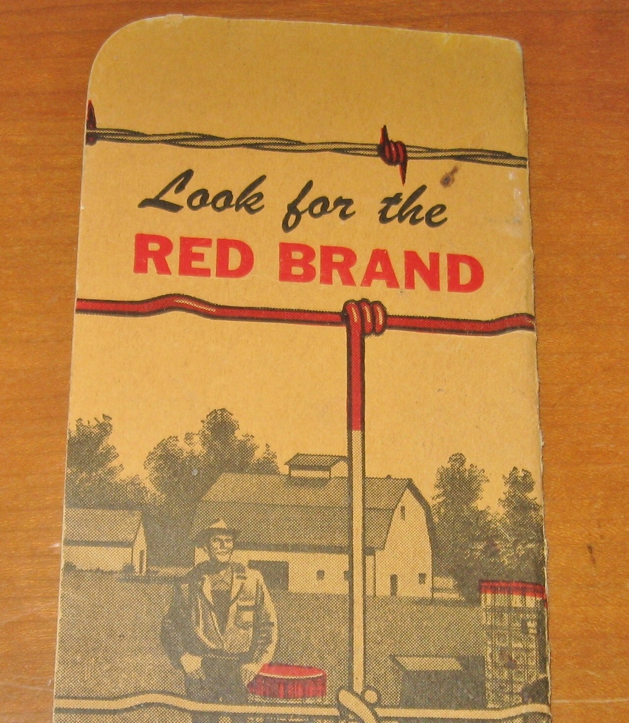 Vintage Keystone Steele and Wire Look for Red Brand Pamphlet Farmer&rsquo;s Guide