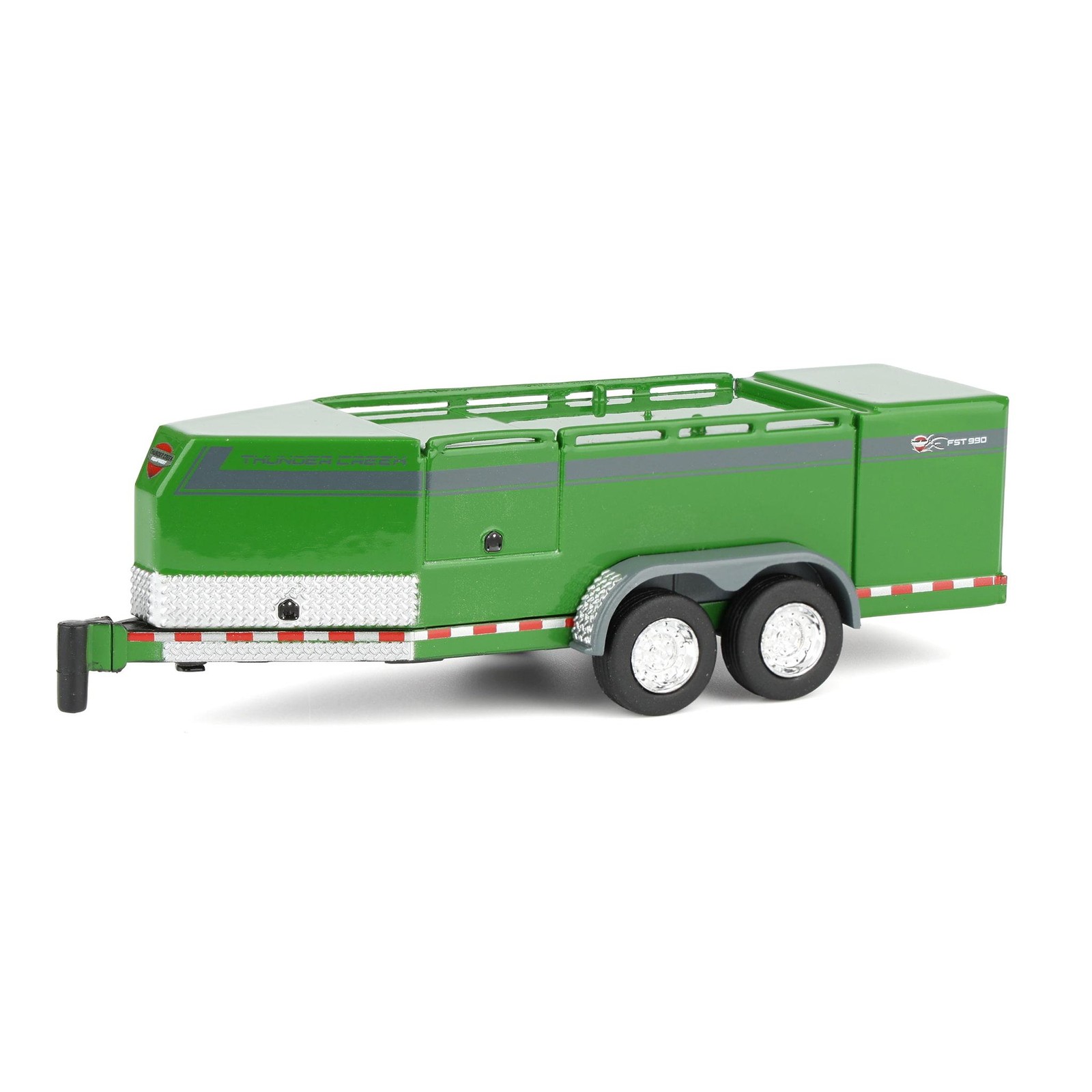 1/64 Thunder Creek FST990 Tandem Axle Fuel Trailer, Green, TCM603