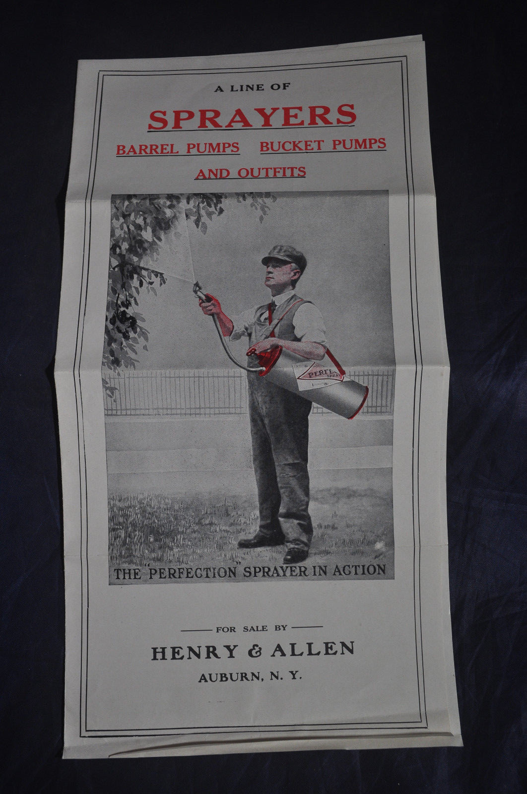 Sprayers in Action: Barrel Pumps-Bucket Pumps & Outfits by Henry & Allen Auburn