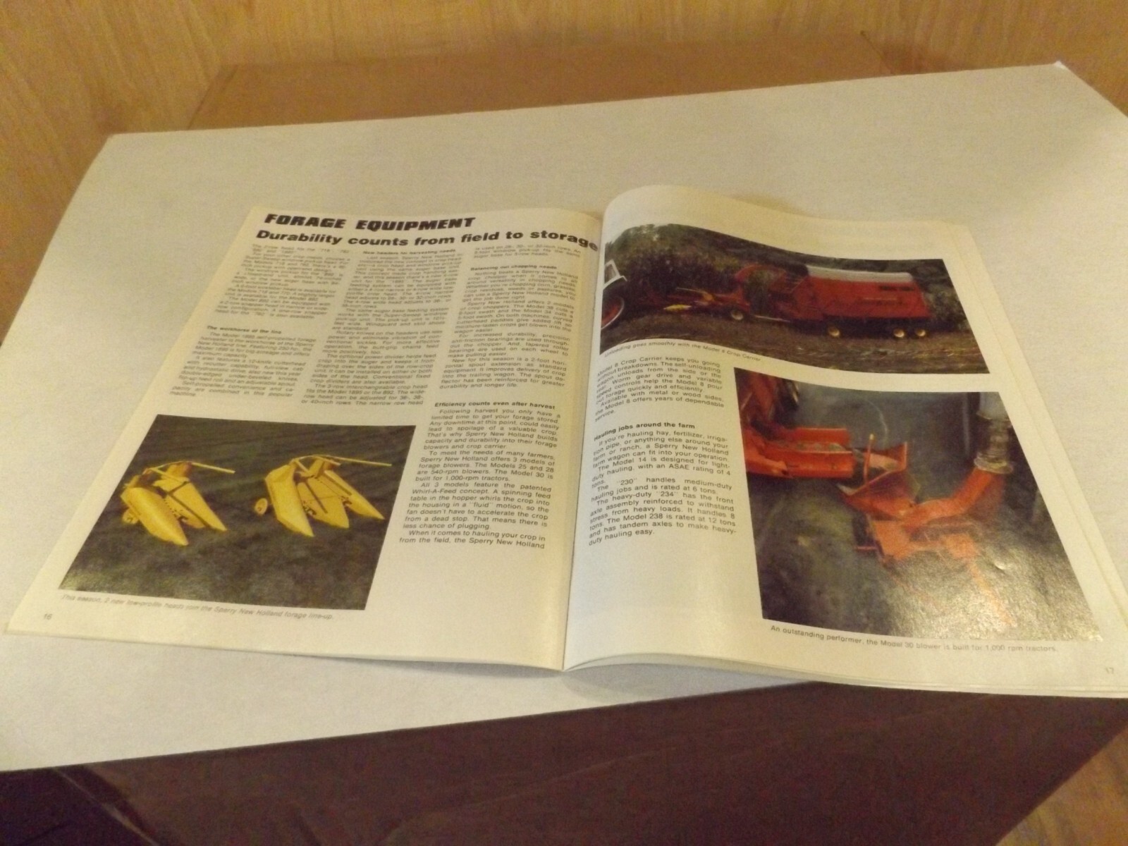 1979 SPERRY NEW HOLLAND EQUIPMENT BUYER&rsquo;S GUIDE , LIT # 6175157