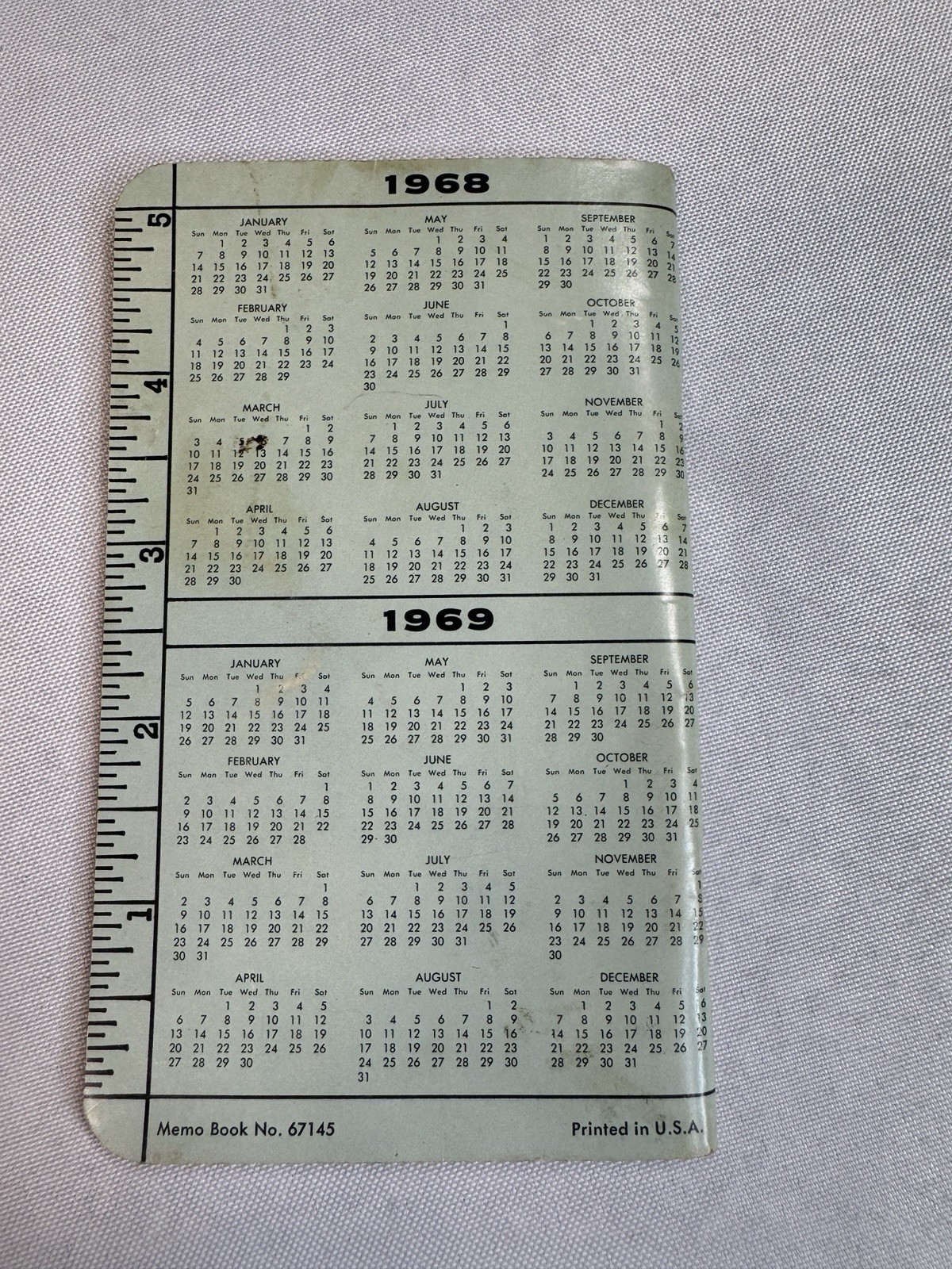 Vintage 1968 1969 Rex Power Drive Memo Book Buckeye Bearing Ohio Industrial Ephe