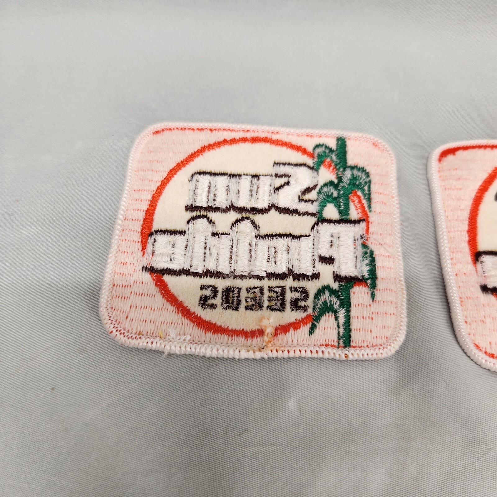 Sun Prairie Seeds Embroidered Patch – NOS – Vintage – Unused – 1970s Lot Of 2