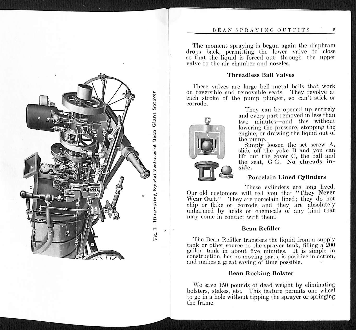 Bean Spray Pump Co Lansing, MI Hand and Power Sprayers Catalog No. 34 32pp (#1)