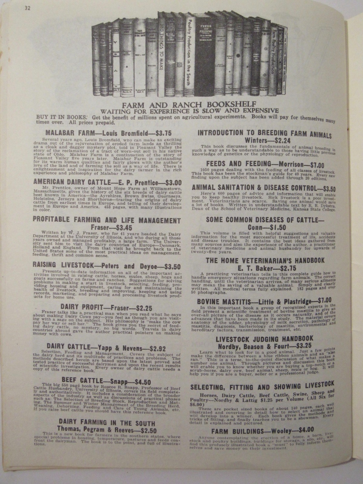 1948 CREUTZBURG & SON Philadelphia PA Dairyman Livestock Cow Farm Supply Catalog