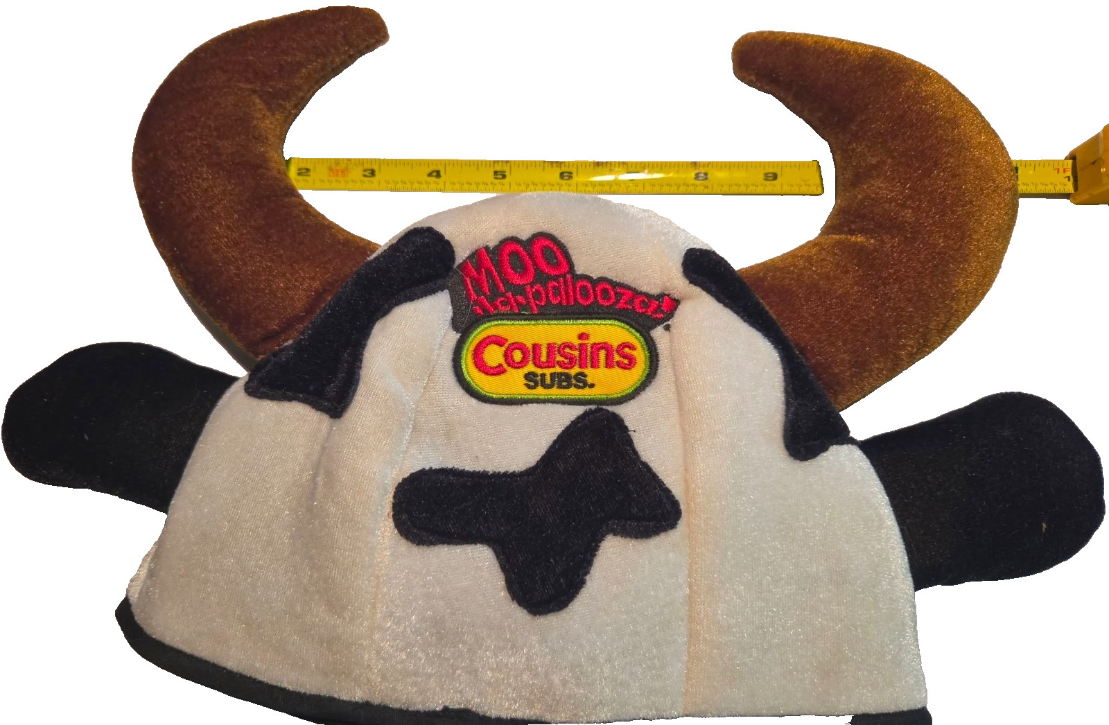 3D Bull Cow Beanie Hat Adult Unisex From Cousins&rsquo; Subs skull-caps Very Rare!